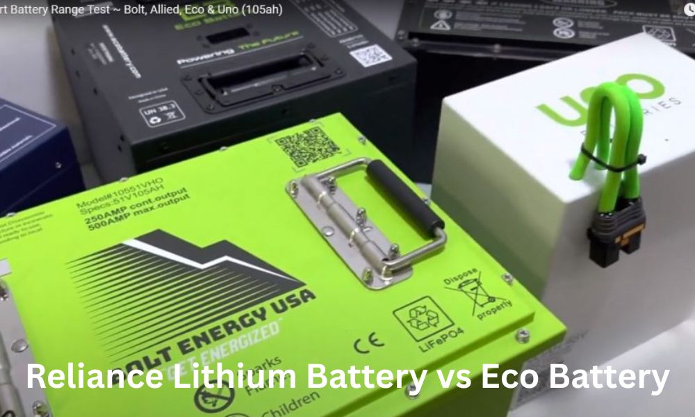Reliance Lithium Battery vs Eco Battery